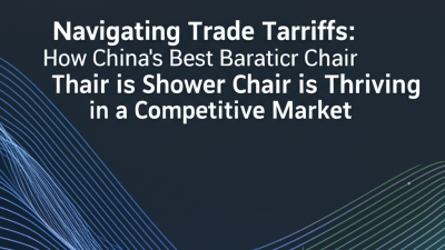 Navigating Trade Tariffs: How China's Best Bariatric Shower Chair is Thriving in a Competitive Market