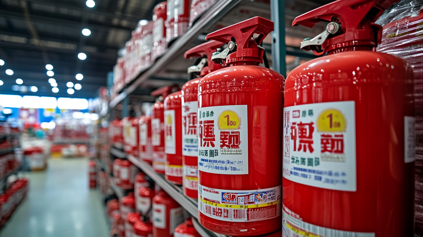 Top 10 Fire Extinguishers from Chinese Manufacturers at the 137th Canton Fair