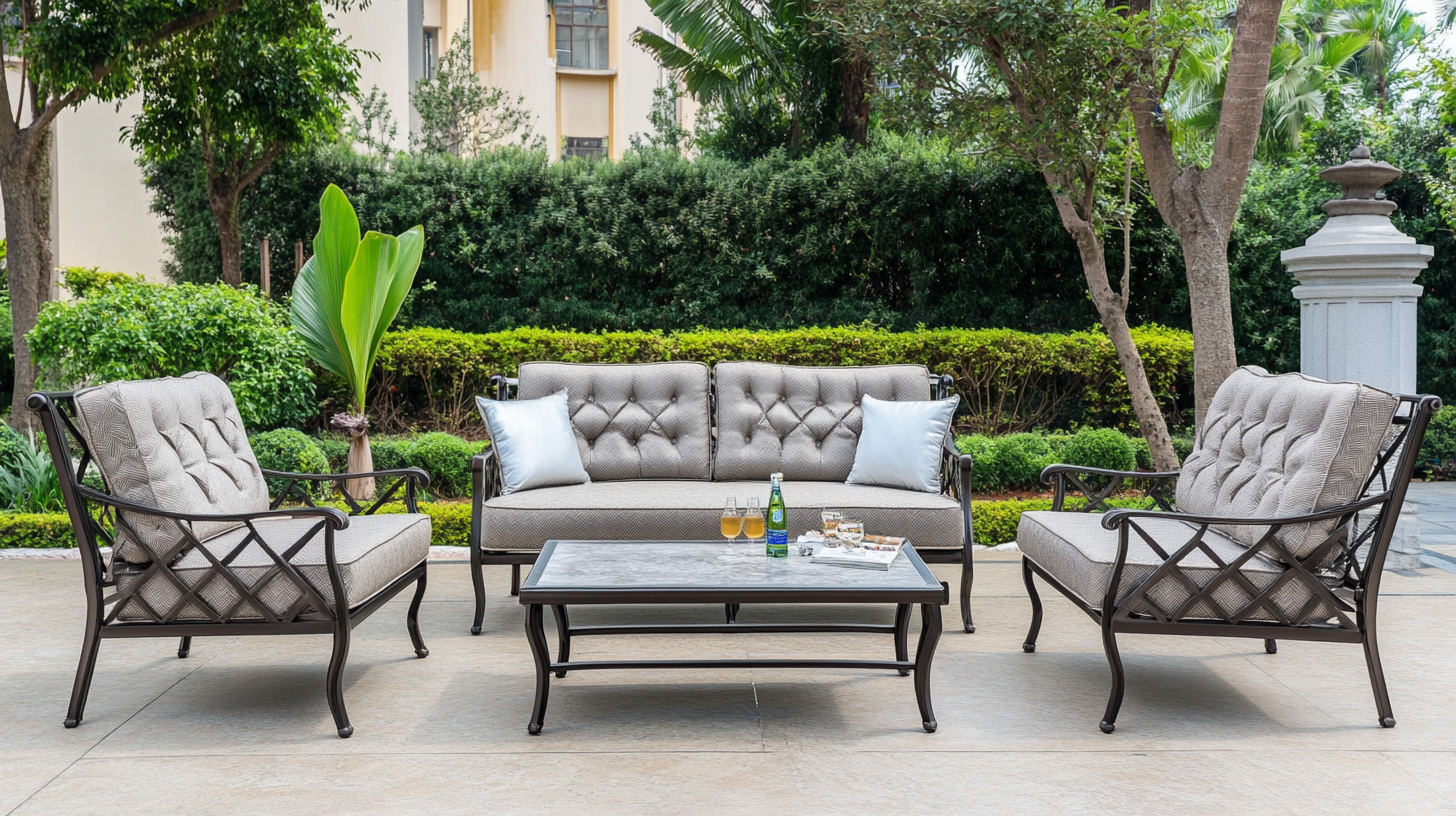 Top 10 Outdoor Patio Set Manufacturers from China at the 137th Canton Fair