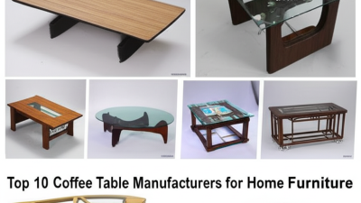 Top 10 Coffee Table Manufacturers for Home Furniture at the 137th Canton Fair in China