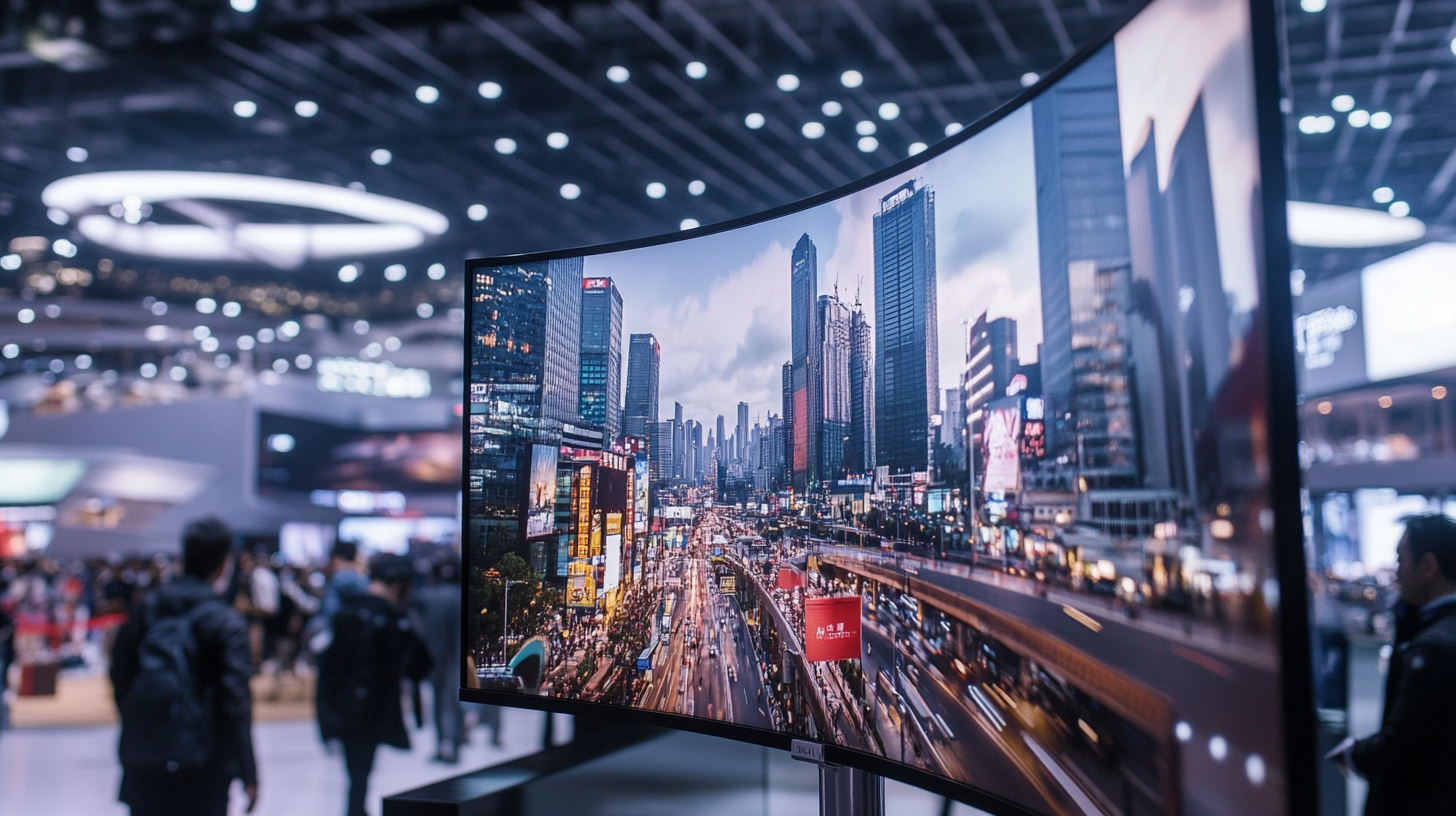 Top 10 Vertical Curved Monitor Manufacturers from China at the 137th Canton Fair
