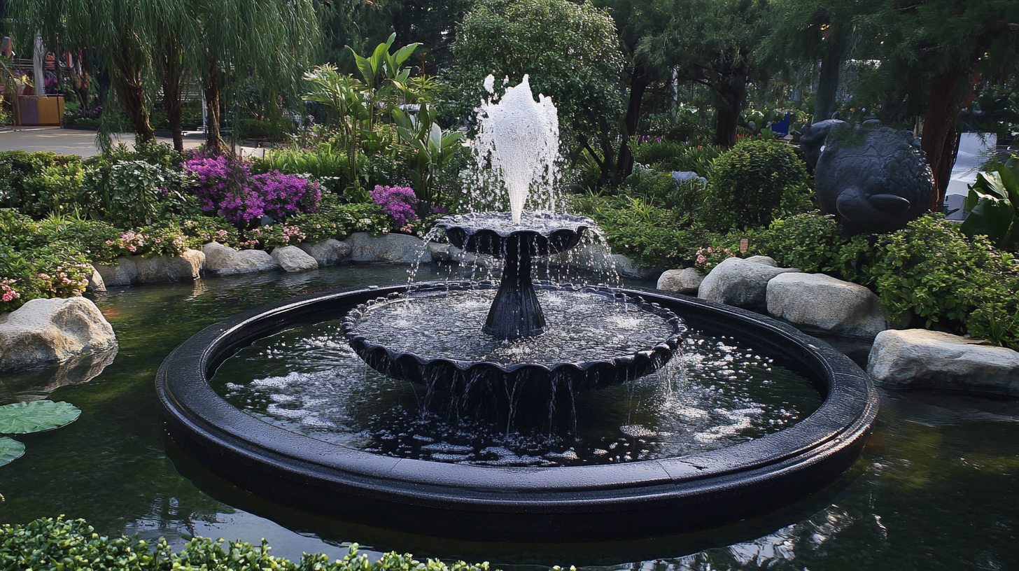 Top 10 Solar Pond Fountain Manufacturers from China at the 137th Canton Fair