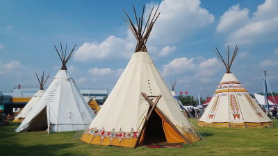 Top 10 Tipi Tent Manufacturers from China at the 137th Canton Fair