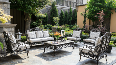 Discover Unmatched Quality of Best Metal Outdoor Furniture from Leading Chinese Manufacturers
