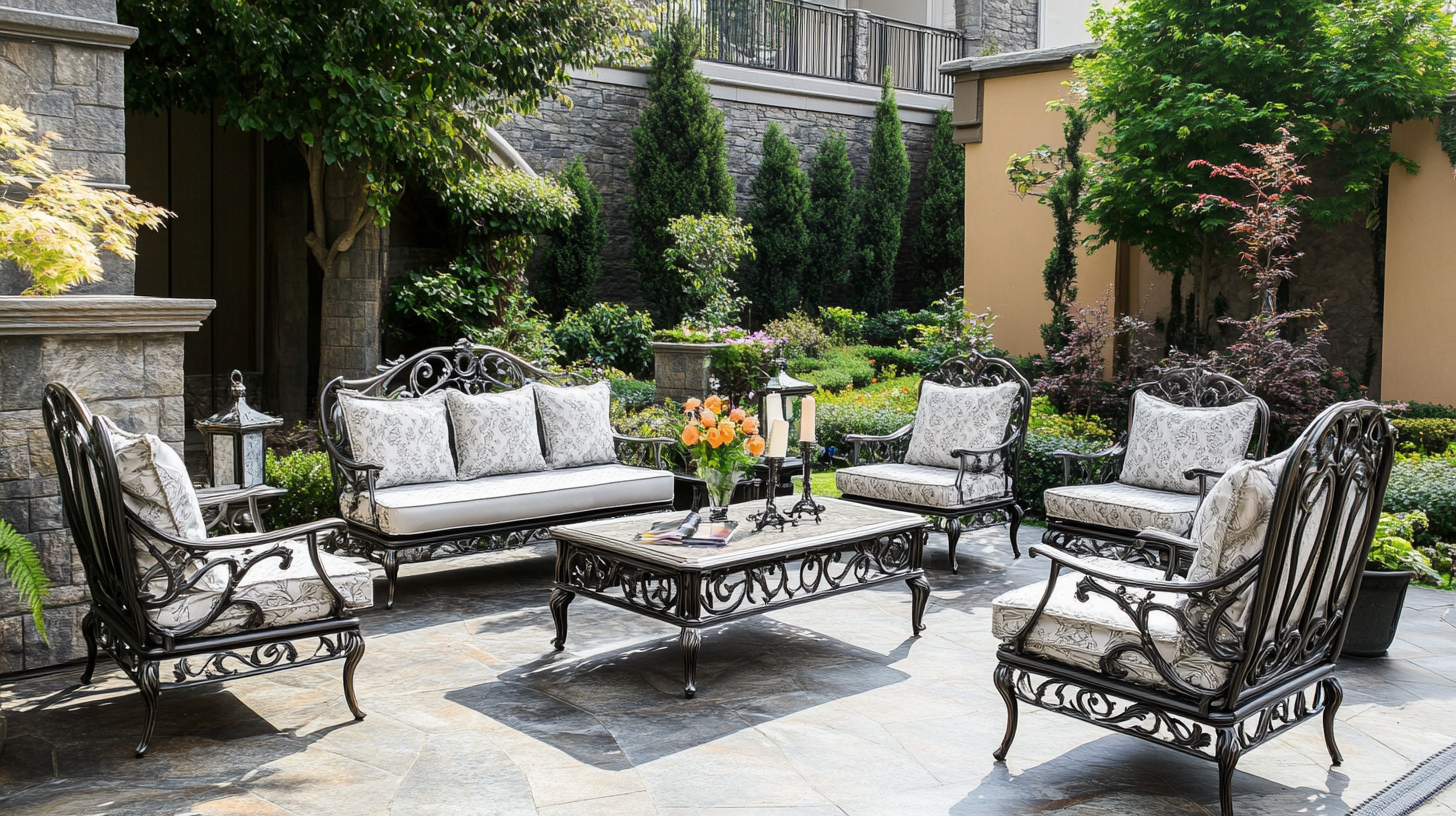 Discover Unmatched Quality of Best Metal Outdoor Furniture from Leading Chinese Manufacturers