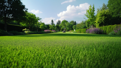 Discover China's Premier Lawn Care Solutions: Quality Products for Global Buyers!