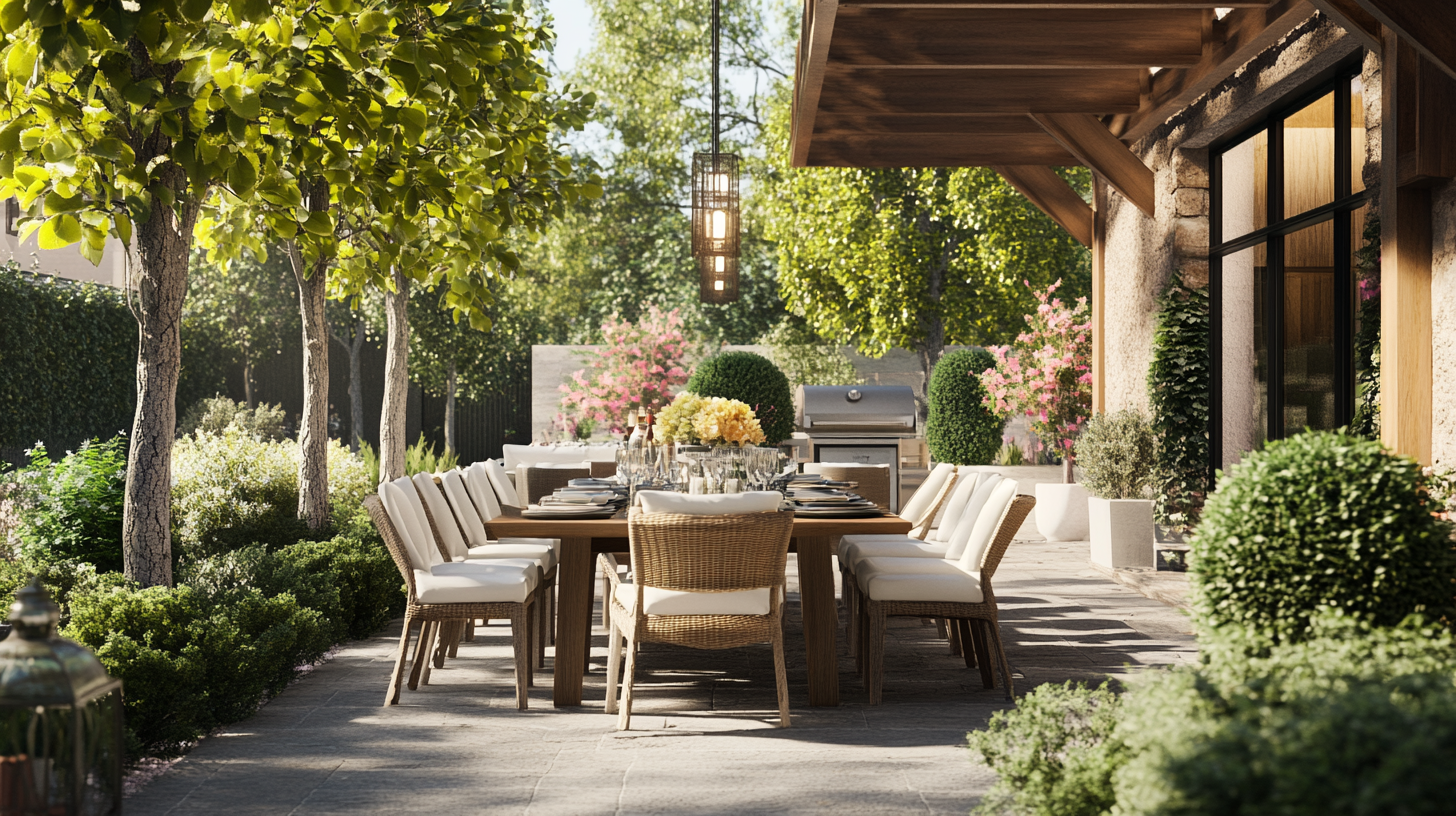 Discovering the Future of Outdoor Dining Sets in 2025 Trends and How to Elevate Your Space