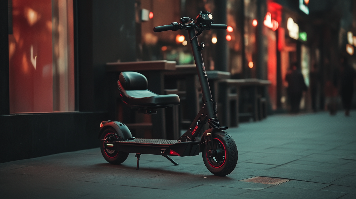 Premium Chinese-Made Electric Scooters with Seats: Exporting Quality Worldwide