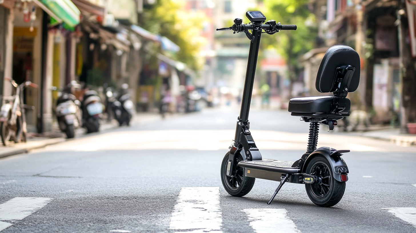 Premium Chinese-Made Electric Scooters with Seats: Exporting Quality Worldwide