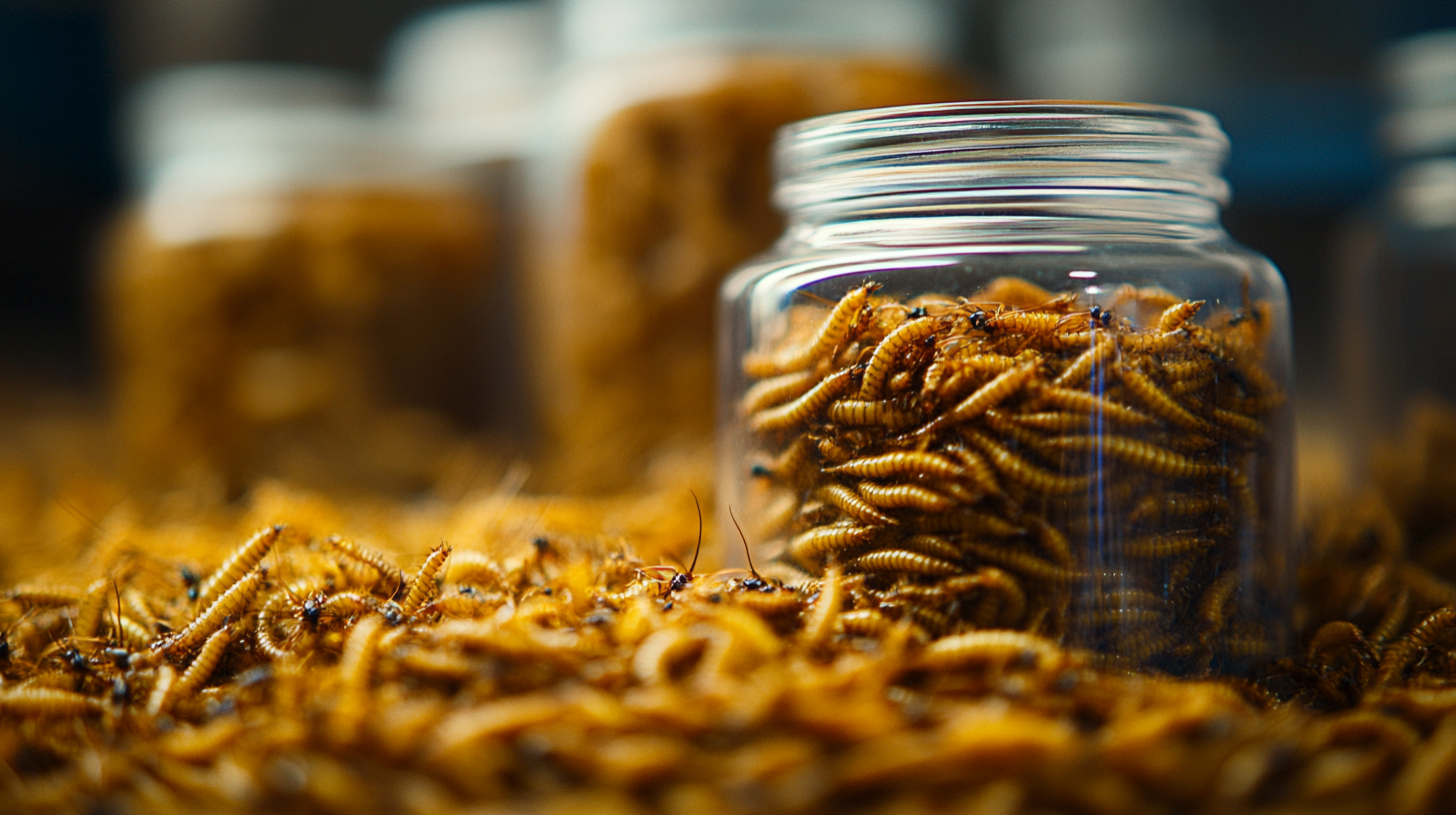 Excellence in Manufacturing Elevated by China's Best Dried Mealworms for Global Clients