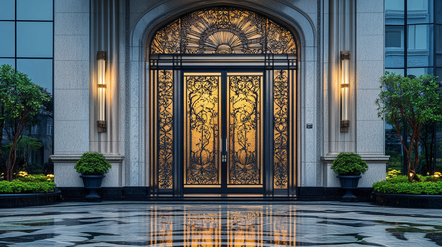 Elevating Global Standards with Best Metal Entrance Doors Crafted in China