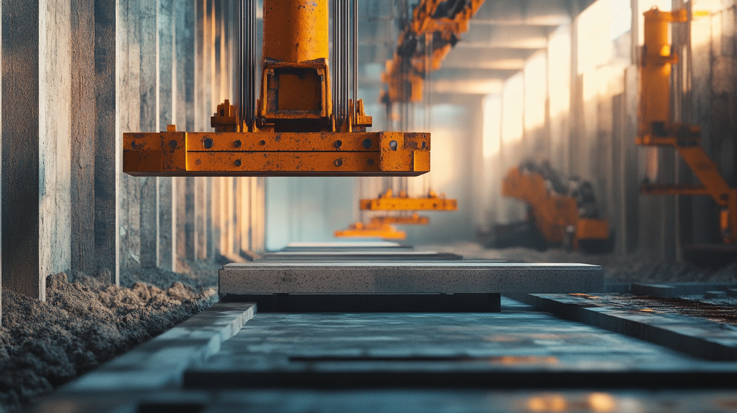 The Future of Efficient Precast Concrete Solutions at 2100kg Magnet Factory