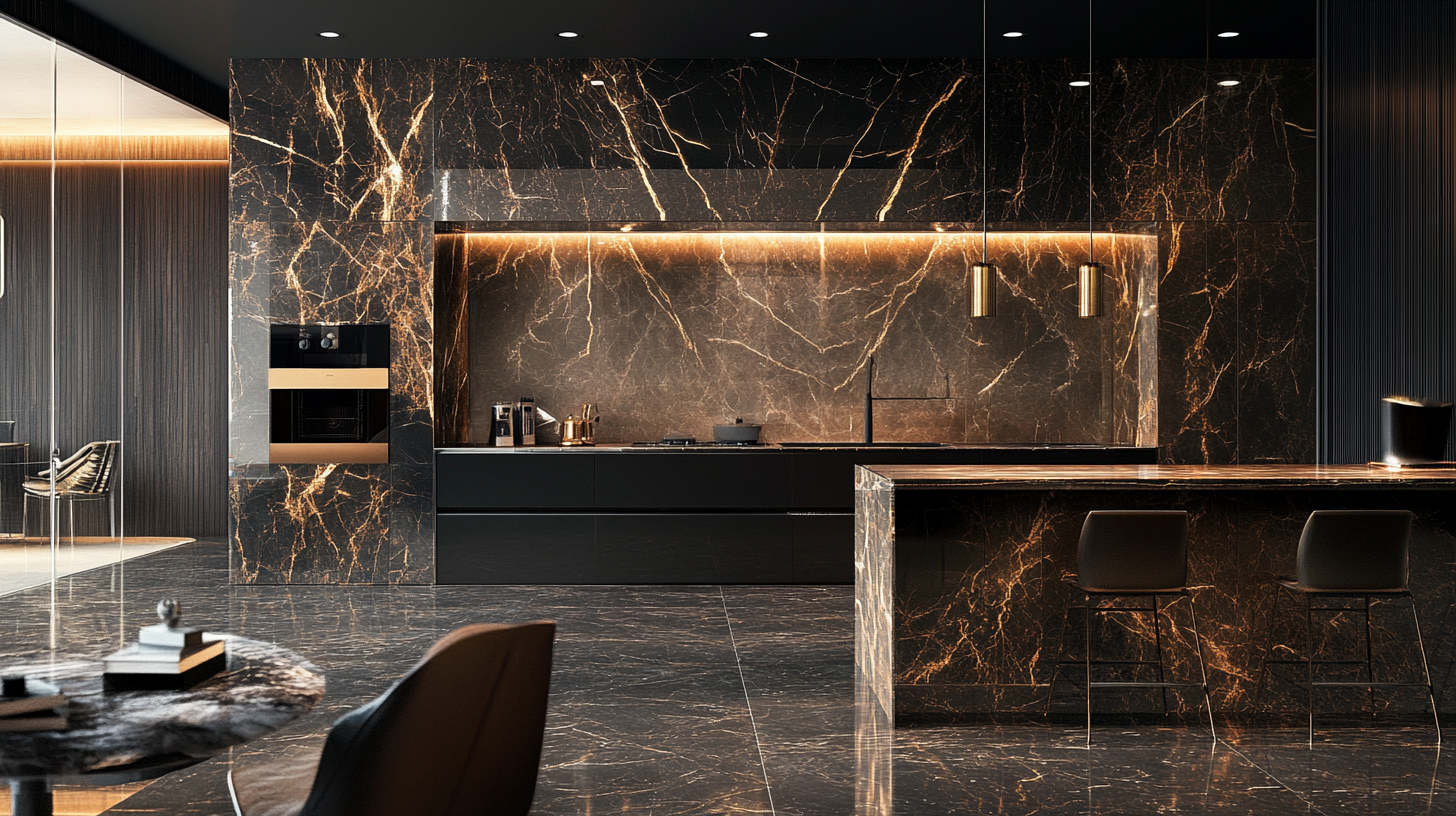 Stunning Examples of Best Home Decoration with Sintered Stone for Global Buyers