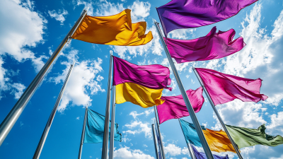 Creative Display Ideas Using the Best Feather Flag Poles for Your Business