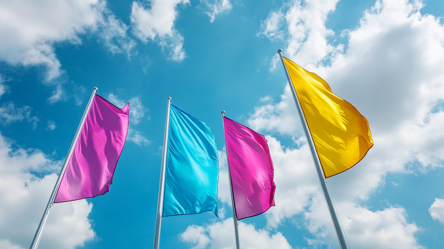 Creative Display Ideas Using the Best Feather Flag Poles for Your Business