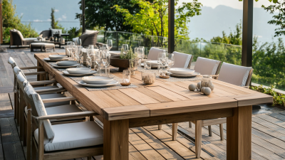 7 Essential Tips for Choosing the Best Outdoor Dining Furniture for Your Space