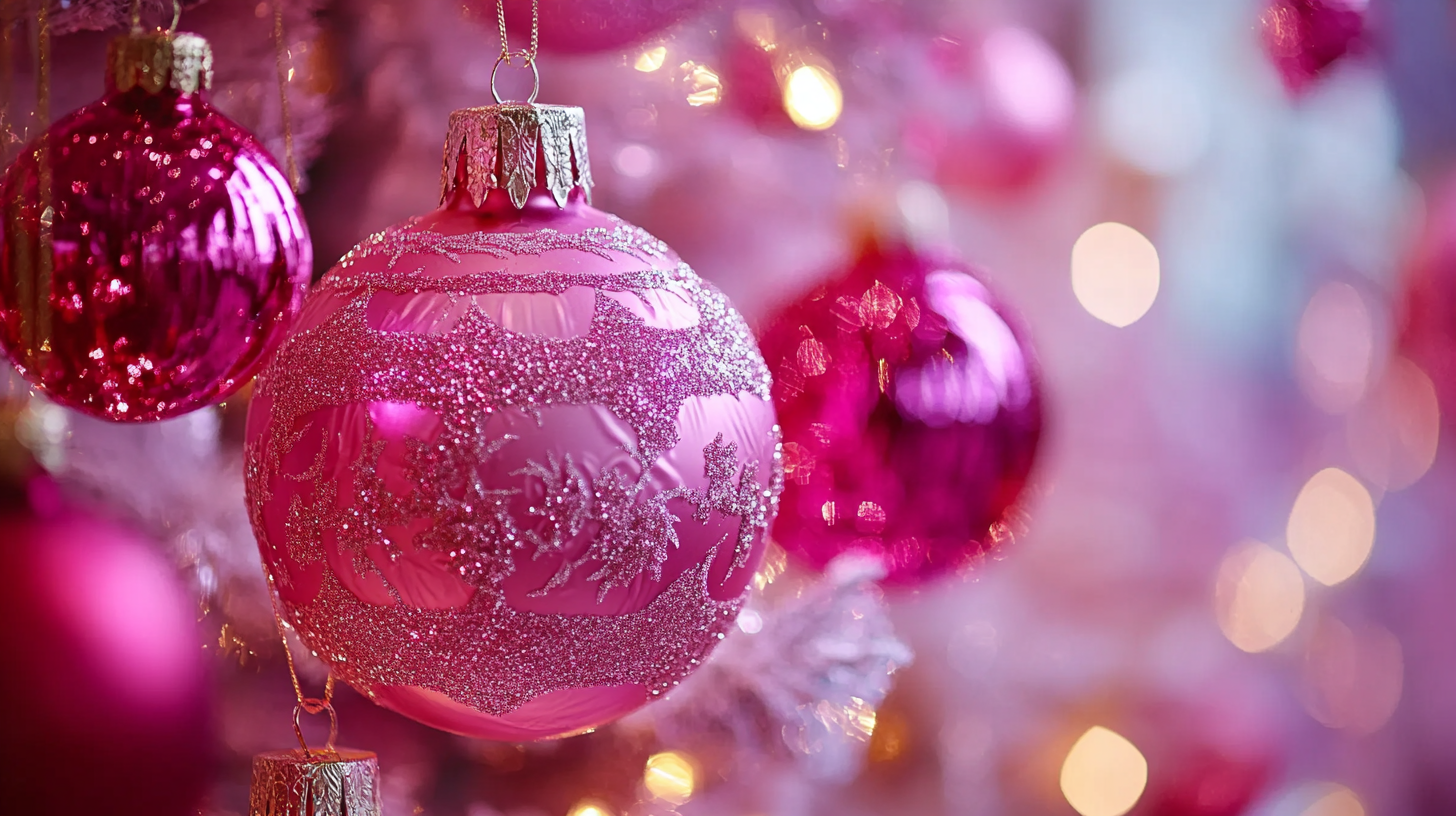 Globally Celebrated: Unveiling China’s Premium Pink Christmas Decorations