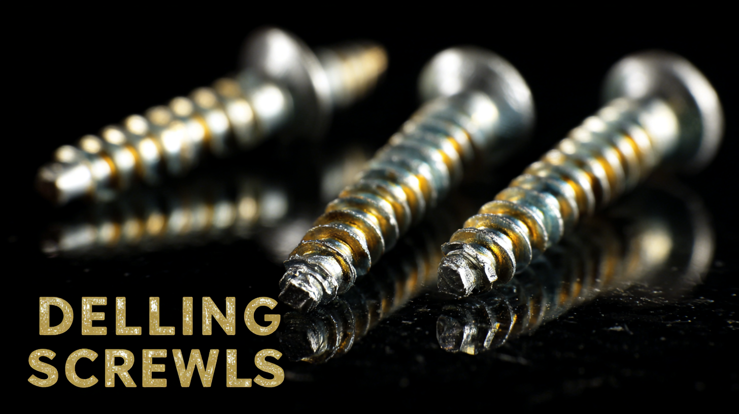 Ultimate Guide to Choosing the Best Self-Drilling Screws for Your Projects