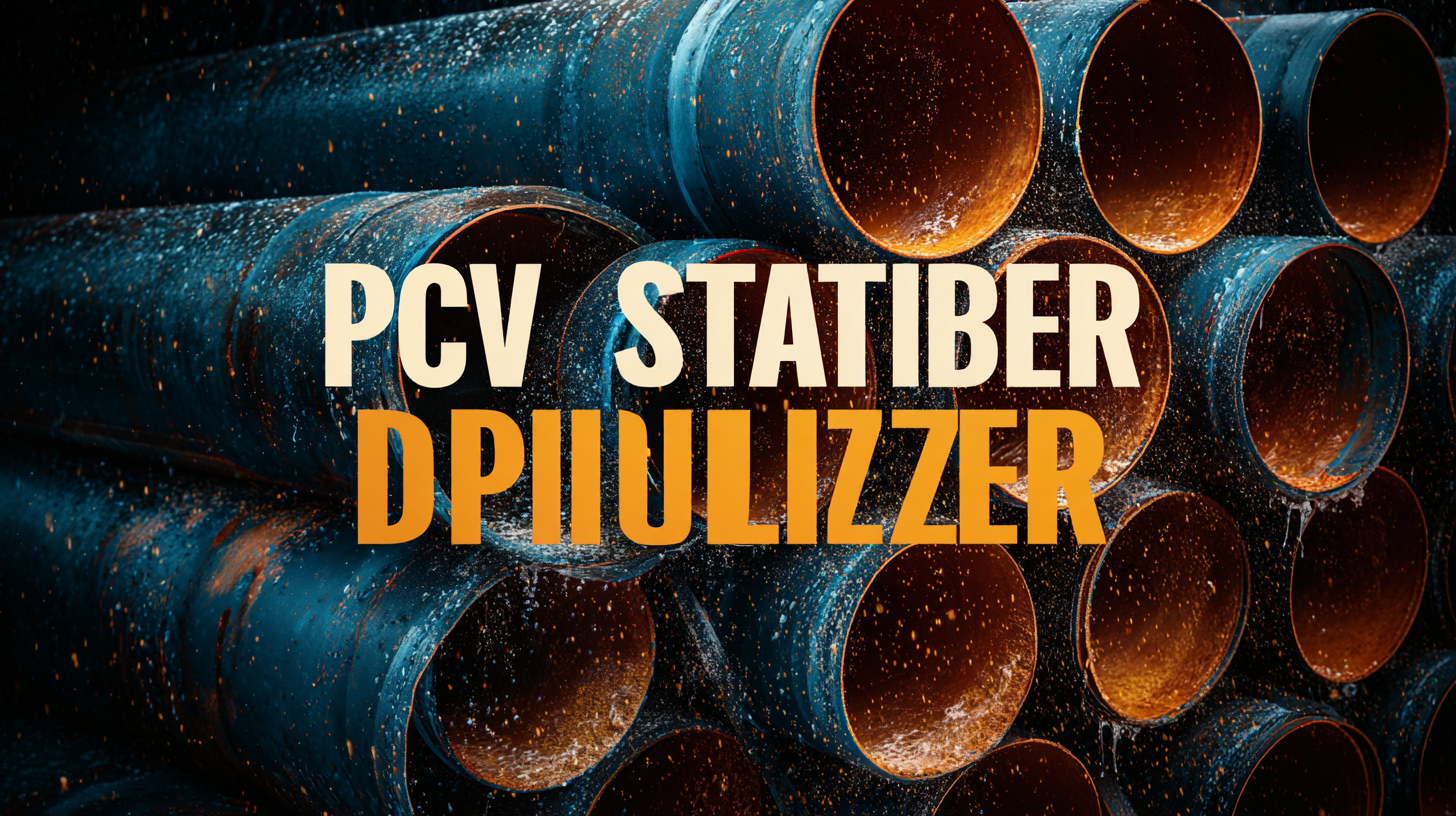Unlocking Durability: The Key Benefits of Using the Best PVC Pipe Stabilizer in Your Projects
