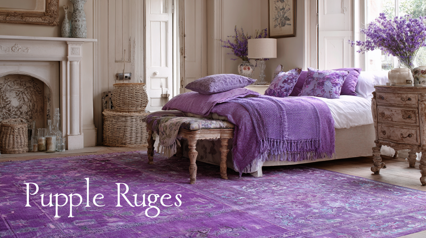 Ultimate Checklist for Choosing the Best Purple Bedroom Rugs