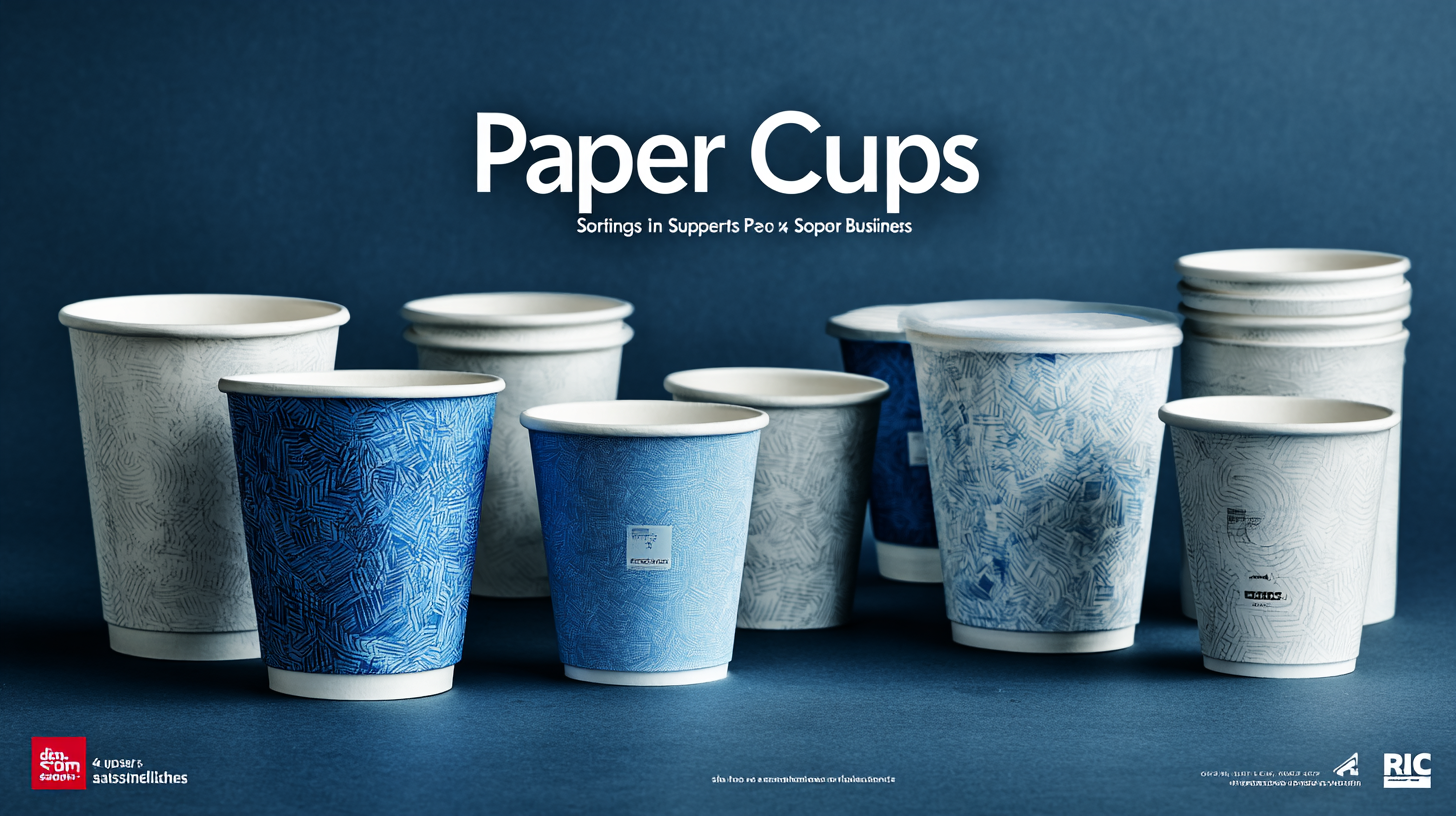 Solutions for Sourcing the Best Paper Cup for Your Business