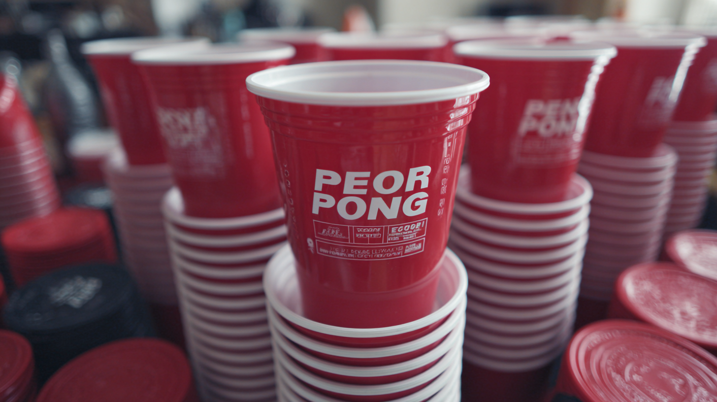 How to Source the Best Beer Pong Cups for Your Global Events and Parties