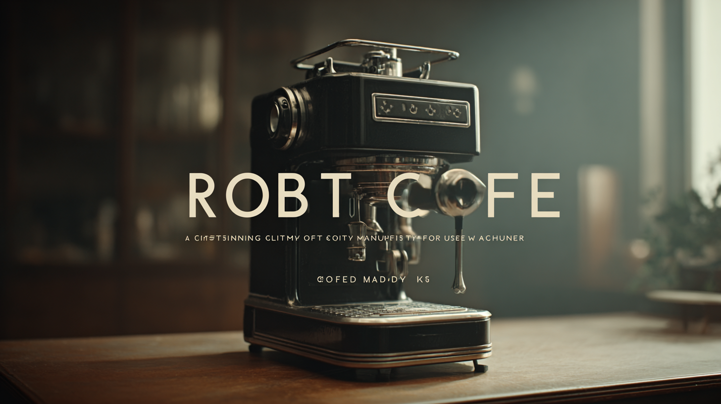 Trust in Chinese Manufacturing: The Unmatched Quality of the Best Robot Coffee Machines