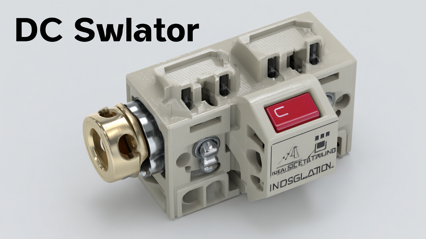 The Ultimate Guide to Choosing the Best DC Isolator Switch for Global Buyers