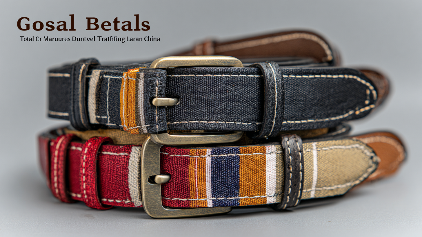 Global Leaders in Manufacturing Discover Top Quality Casual Belts Made in China