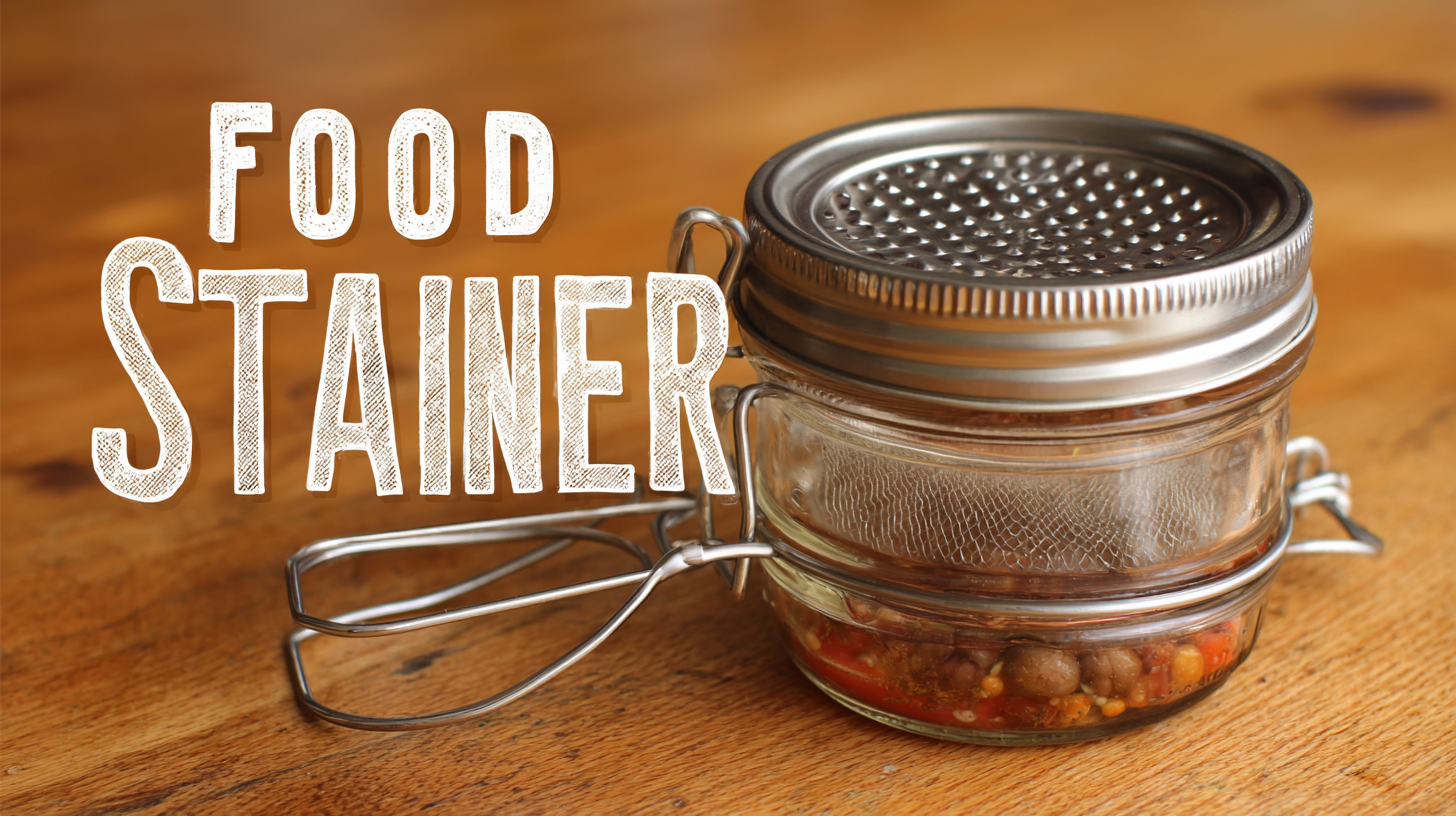 How to Choose the Best Food Strainer for Your Culinary Needs and Increase Efficiency