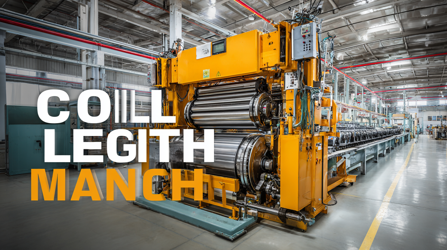 2025 Market Insights: How to Choose the Best Coil Cut To Length Machine for Your Needs