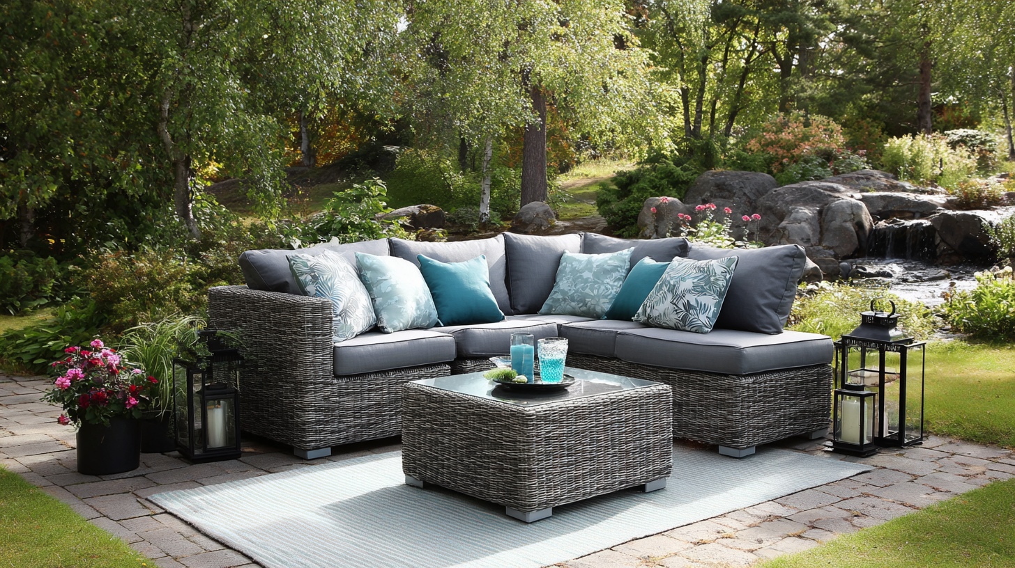 Top Strategies for Choosing Your Ideal Best Garden Sofa Set for Outdoor Comfort