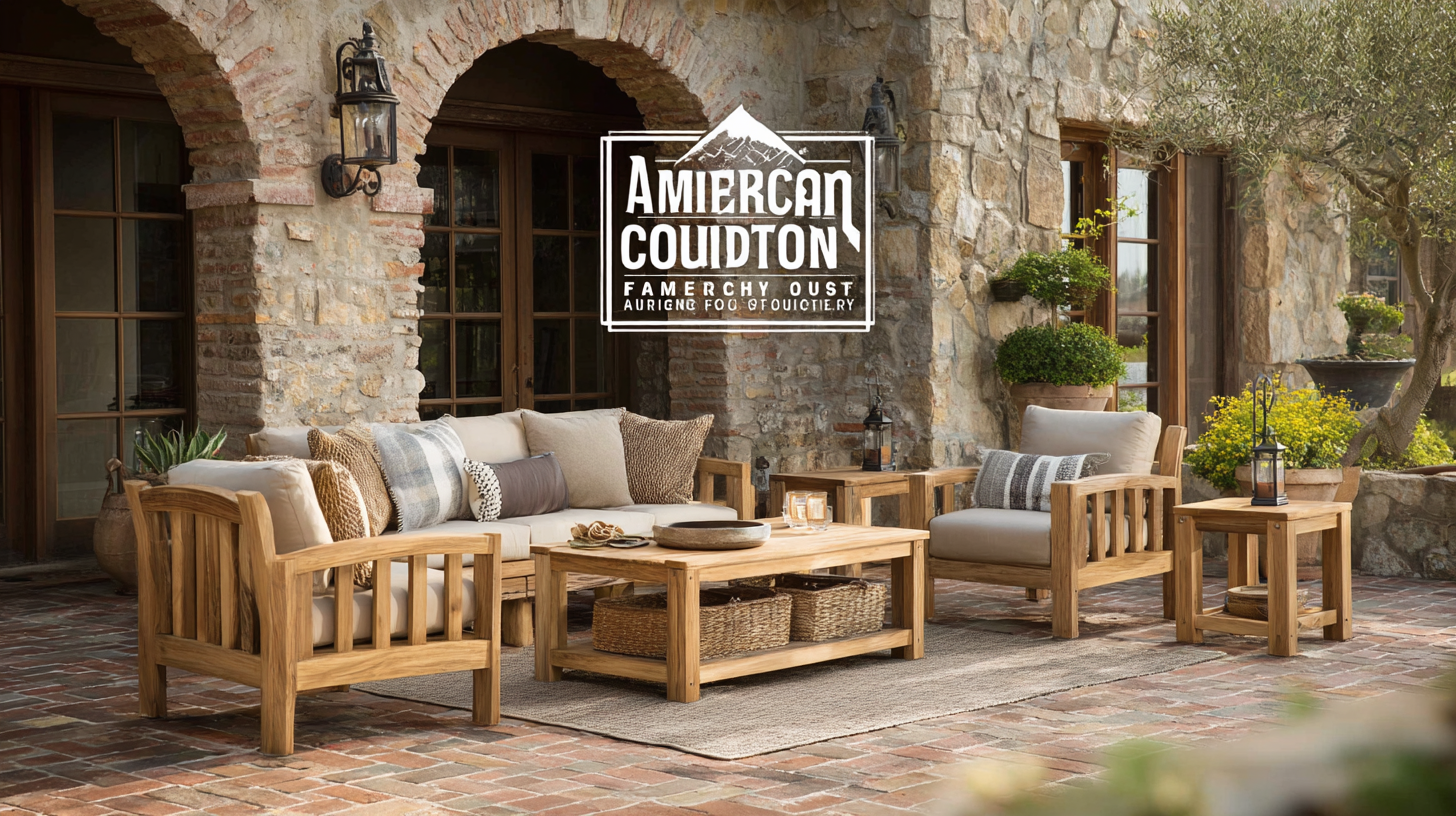 Elevate Your Outdoors with China’s Premium Quality: The Best American Outdoor Furniture