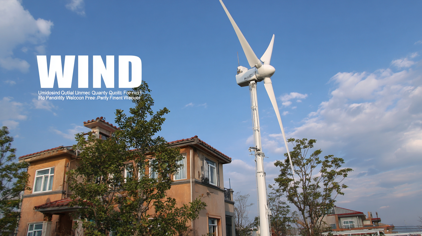 Unmatched Quality from China's Premier Factory for the Best Residential Wind Turbines