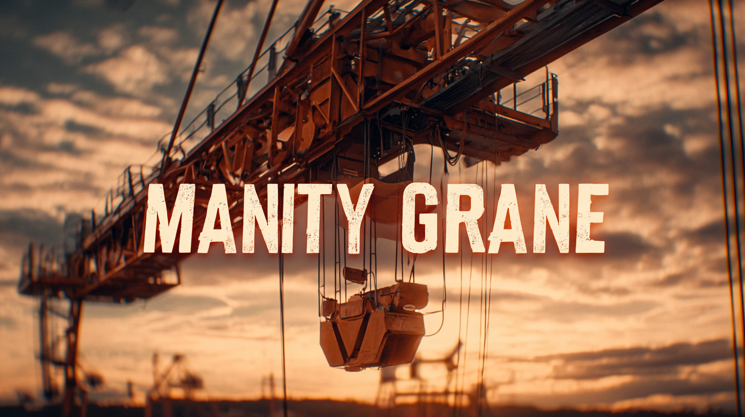 The Future of Mobile Gantry Cranes in Modern Industries