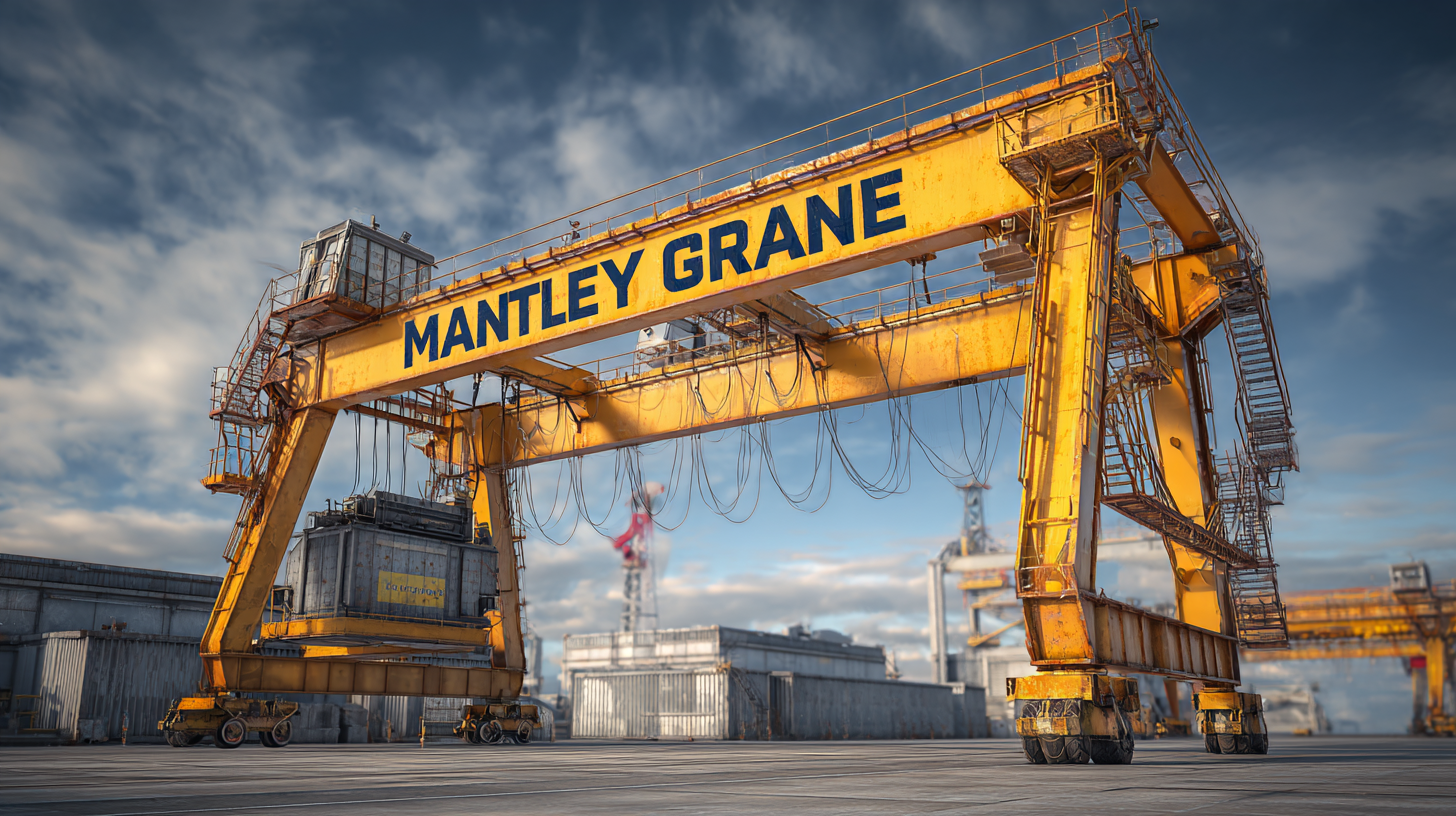 The Future of Mobile Gantry Cranes in Modern Industries
