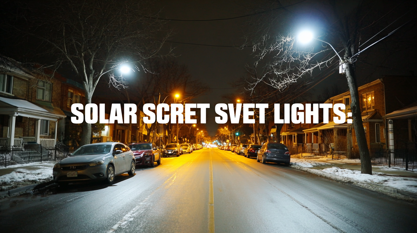 Advantages of Choosing the Most Efficient Solar Street Lights
