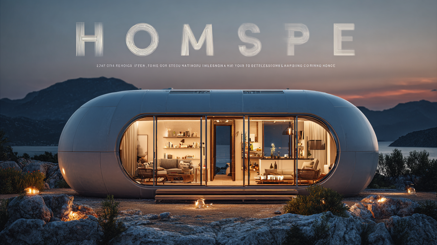2025 Industry Trends Transforming Home Capsules into the Best Choice for Modern Living