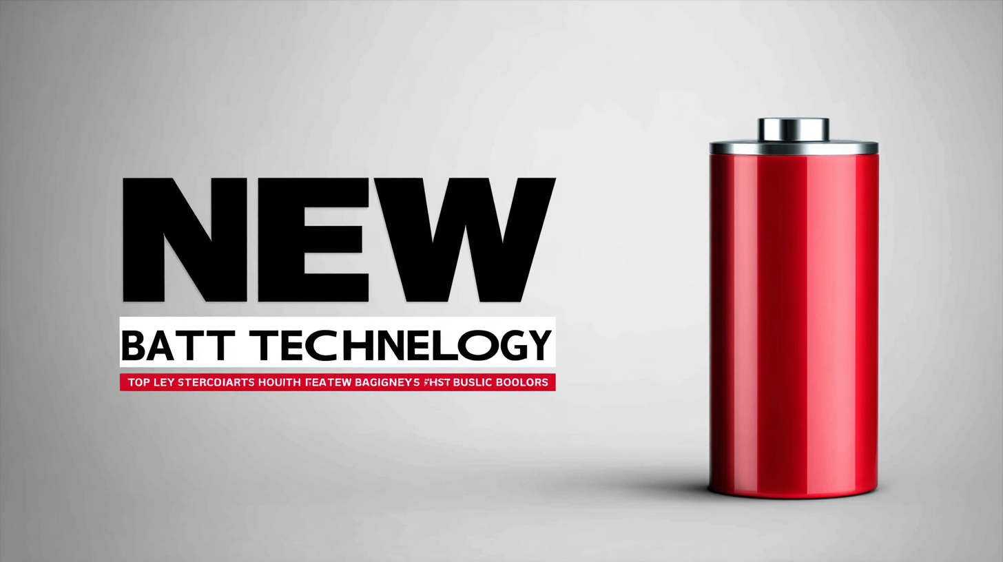 Top Strategies for Leveraging Best New Battery Technology in Your Business