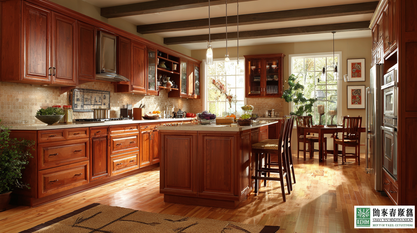 Leading the World in Cherry Kitchen Cabinets China Manufacturing Excellence and Export Dominance