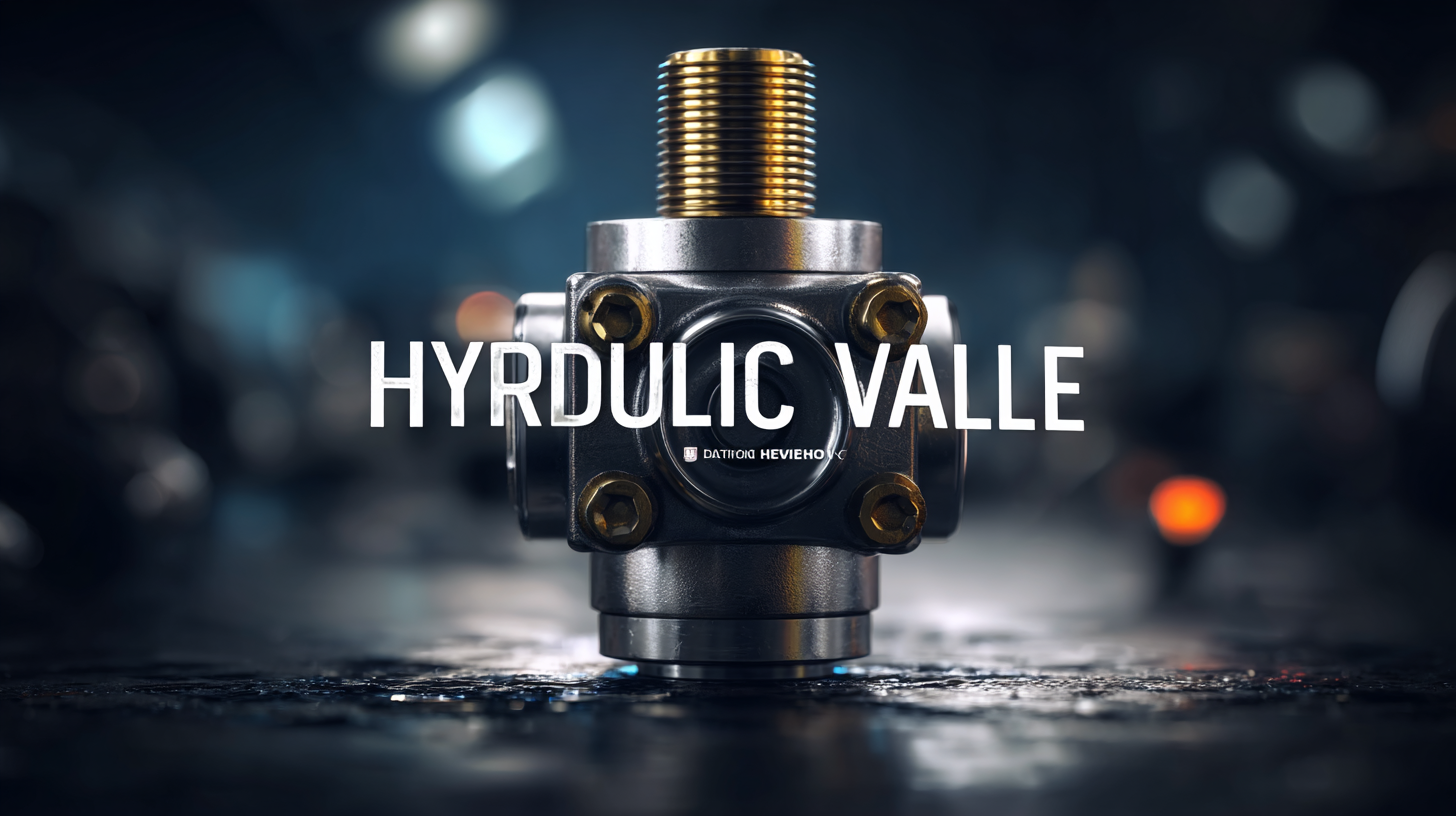 Understanding the Technical Specifications of the Best Hydraulic Valve and How to Choose the Right One for Your Needs