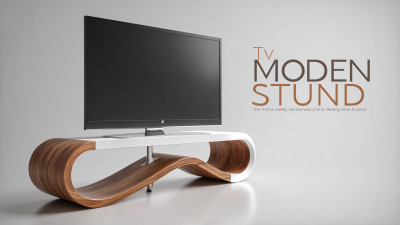 How to Choose the Best Modern TV Stand That Elevates Your Living Space