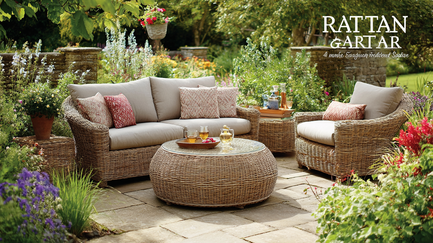 Embracing the Comfort and Durability of Best Rattan Garden Furniture for Your Outdoor Space