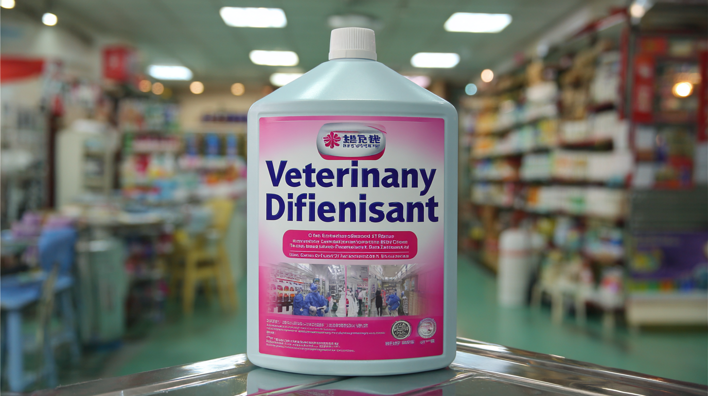 Quality Veterinary Disinfectants from China Leading the Global Market Expansion