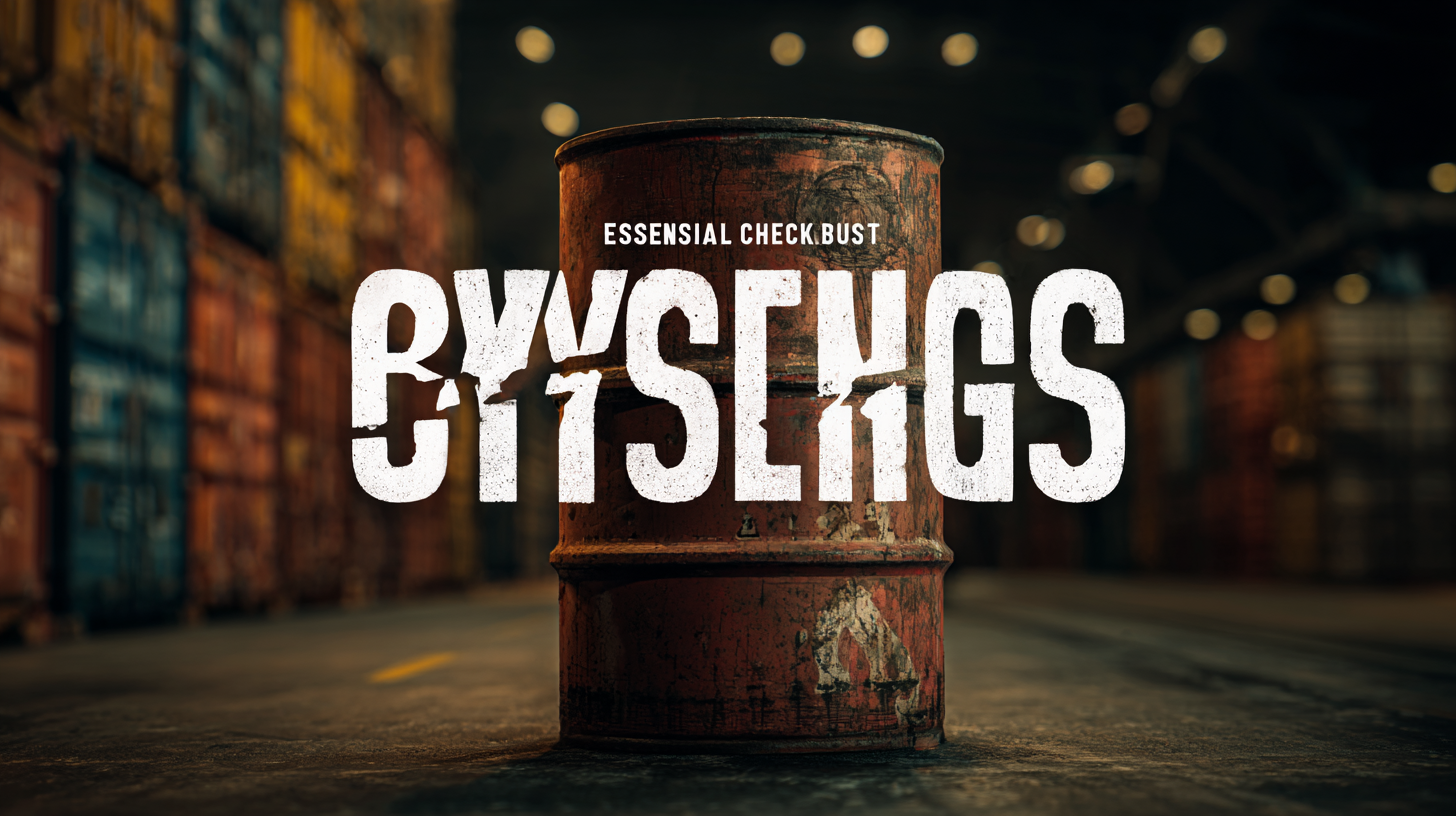 Essential Checklist for Choosing the Best Bypassing Cylinder in Global Supply Chain