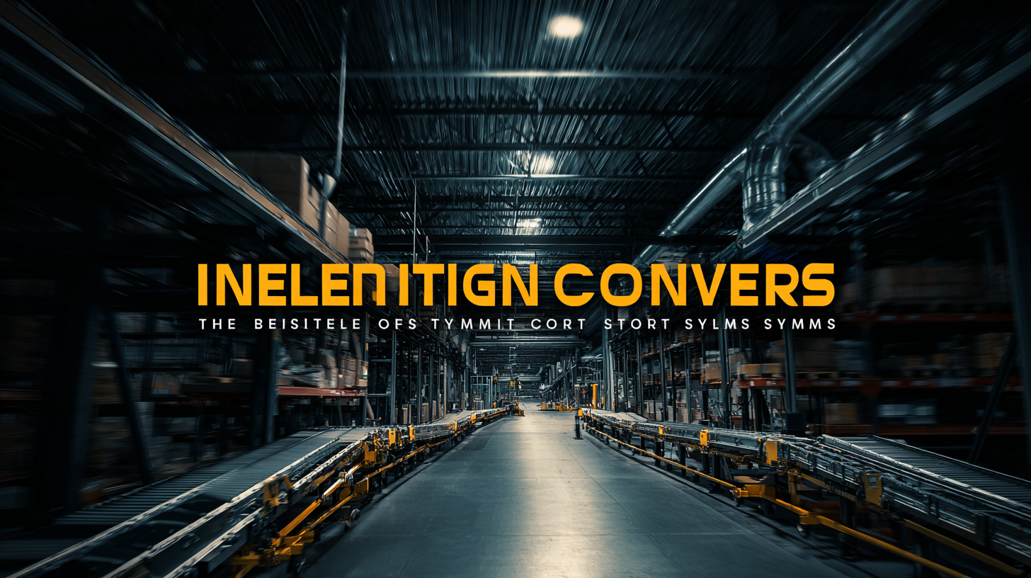 The Definitive Ultimate Guide to the Best Intelligent Conveyor Systems for Global Buyers