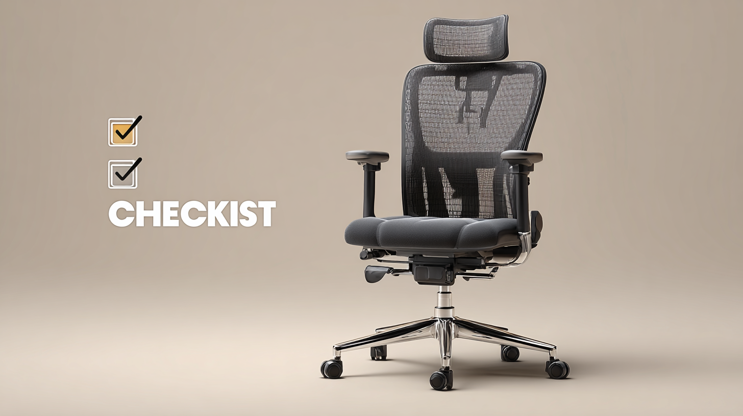 The Ultimate Checklist for Choosing the Best Ergonomic Chair for Your Home Office