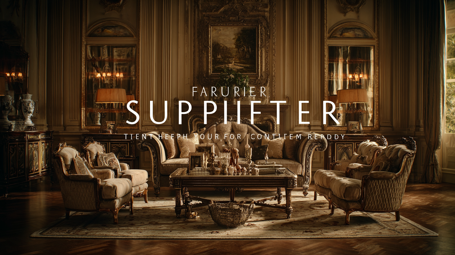 Key Factors to Identify the Best Furniture Supplier for Your Needs