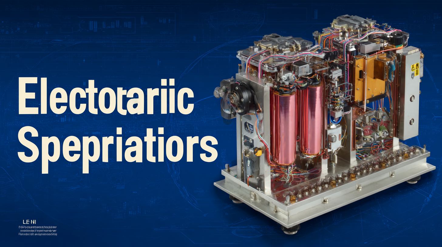 Unlocking the Secrets of Best Electrostatic Separators Comprehensive Technical Specifications Guide