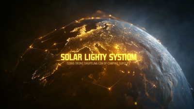 How to Harness the 2025 Trends in Solar Lighting Systems for Global Supply Chain Success